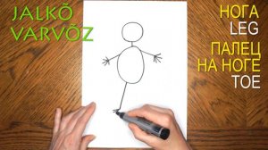Learning Votic language - man. Изучаем водский язык - человек. Vad'd'a čeeli - inimin.