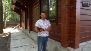 Дом из клееного бруса 323 м.кв. стоимость и сроки строительства. ГК "Строй Коттедж"