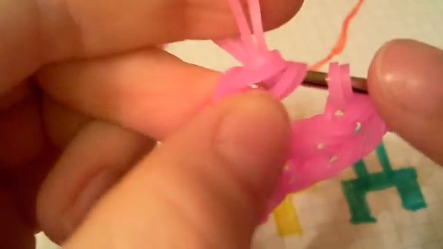 Сердце из резинок на крючке!Легко! смотреть онлайн