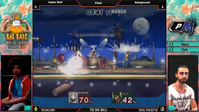 The Big Balc: Pools - Casino Wolf (Mewtwo) vs Babaganoush (Snake) смотреть онлайн