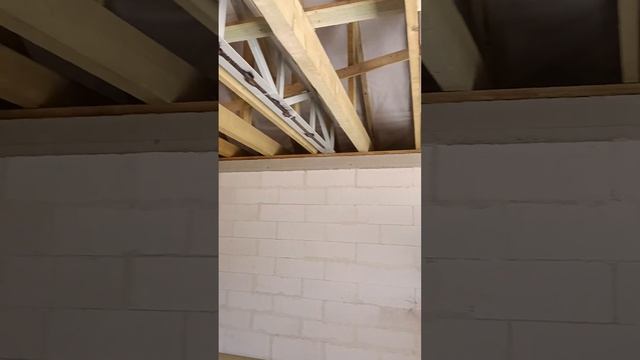 Кровля Дом гараж из пеноблока