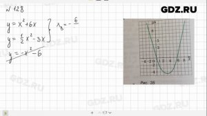 № 128 - Алгебра 9 класс Макарычев