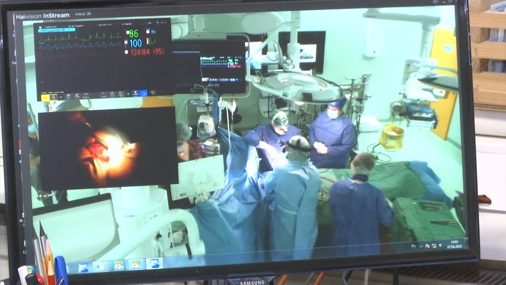В госпитале Вишневского провели уникальную операцию / События на ТВЦ