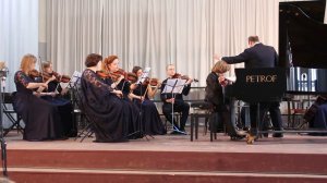 Лев Бакиров с оркестром "Орфей", И. Бах, Концерт для клавира с оркестром фа минор, часть 1