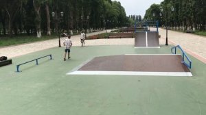 Пятигорск, катаем в новом скейт парке !