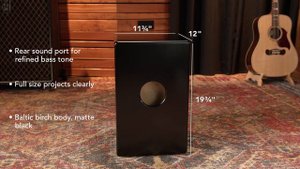 MEINL Percussion - Pickup Woodcraft Series Cajon - Makah Burl - PWCP100MB