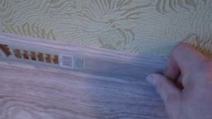 Первый ряд укладки ламината