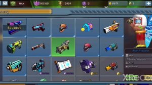 атакую только одним типом оружия в build and shoot, 2 часть (blockman go adventures)