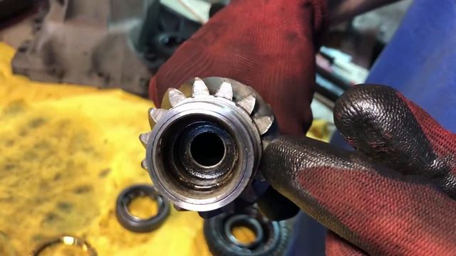 Разборка и восстановление вторичного вала DAEWOO