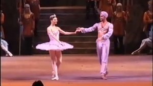 Николай Цискаридзе. Grand pas из балета "Баядерка".2000 год.