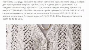 УТОНЧЕННЫЙ ЛЕТНИЙ АЖУРНЫЙ КАРДИГАН Вязание спицами