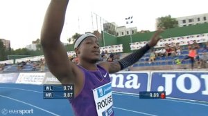 Mike Rogers 9.88 (+1.4) Andrew Fisher 9.94 1st Sub 10 100m Madrid