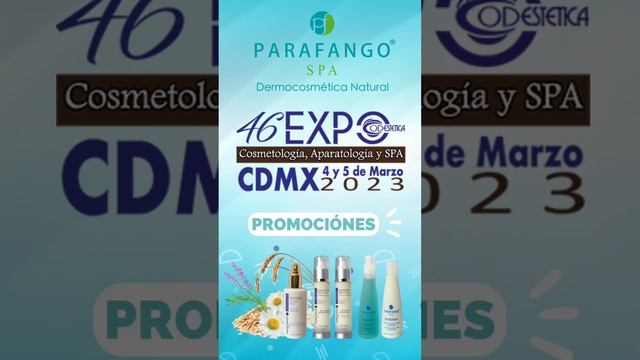 PARAFANGO SPA en EXPO CODESTETICA 2023. Cosmetología, Aparatología, Medicina Estética y Spa #shorts