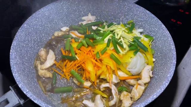 Вок/Vok UDON #food #лапша #тереяки смотреть онлайн