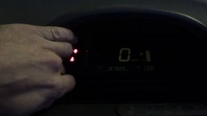 Тойота Spaсio. Подсветка приборной панели