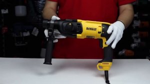 Обзор перфоратора Dewalt D25133K