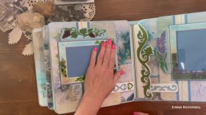 Фотоальбом «Крым» скрпбукинг обзор #творчество #скрап #крым #поделки #альбомназаказ