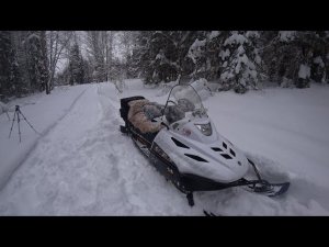 Немного о моем снегоходе варяг 550
