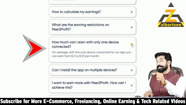 Just On Mobile Internet and Earn Money Online | Sale Internet and Earn | Peer2profit | Albarizon