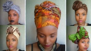 Как сделать тюрбан на голове (модная прическа)