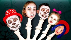 Finger Family for Halloween - Kids Five Little Babies