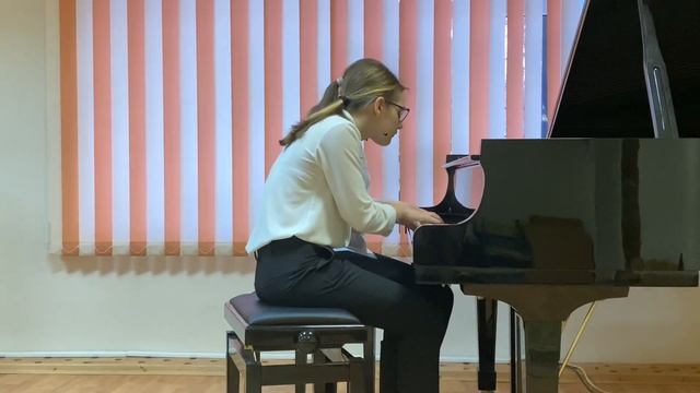 М.Мошковский Испанский танец  4, Тетерина Алина, Сидорова Алена