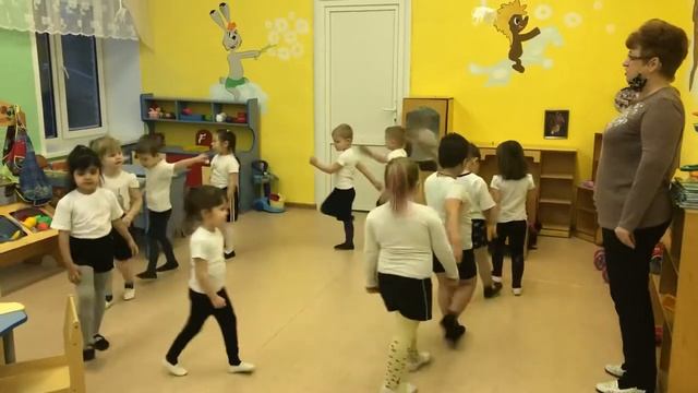 Утренняя гимнастика в средней группе смотреть онлайн