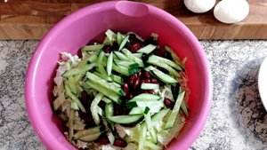 Салат с пекинской капусты!