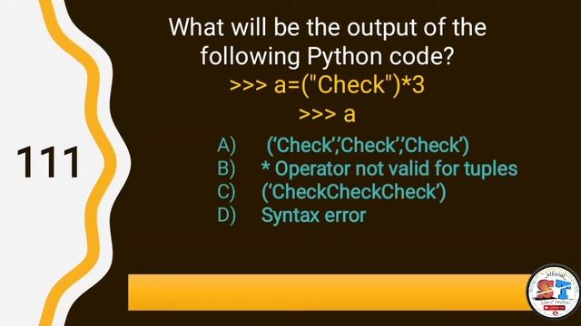 Python Programming Mcq Question with Answers Part 06 || in  Computer Engineering || by silent techn