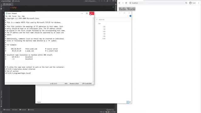 30 Basic Apache Webserver Configuration & Virtual Hosts - Full PHP 8 Tutorial смотреть онлайн
