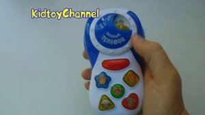 Видео обзоры игрушек  - Веселый телефон для детей