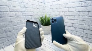 КАРБОНОВЫЙ ЧЕХОЛ С ЗАЩИТОЙ КАМЕРЫ ДЛЯ iPhone | КАРБОН | ЗАЩИТНЫЙ ЧЕХОЛ