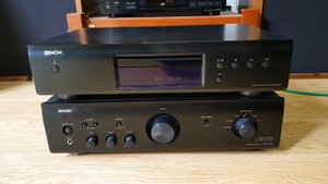 Combo Denon Chỉ có giá 6tr: Gồm Amp Denon 510AE & Cdp Denon 520AE