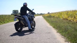 BMW R 1200 GS 2014 Akrapovic brutal exhaust sound + backfire