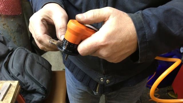 Пневматическая машинка для снятия фаски с Алиэкспресс смотреть онлайн