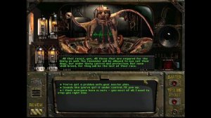 Fallout - Master's Ending Speech // Talking Head in 4K & 60FPS