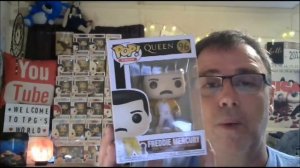 FUNKO POP UNBOXING- FREDDIE MERCURY (Wimbledon Stadium )