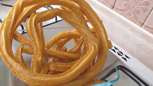 Como hacer CHURROS CASEROS/Marisolpink смотреть онлайн