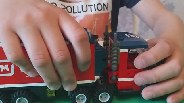 Конструктор Магнитополис магазин и грузовик Магнит. Собрал и играю смотреть онлайн