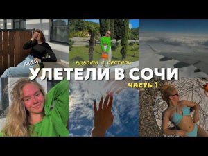 84. УЛЕТЕЛИ В СОЧИ | часть 1