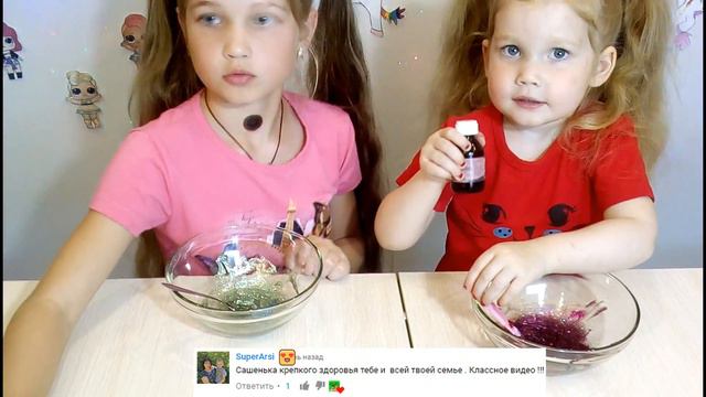 3 ЦВЕТА КЛЕЯ ЧЕЛЛЕНДЖ/ЛИЗУН СЛАЙМ ИЗ СЛУЧАЙНЫХ ИНГРЕДИЕНТОВ/3 COLORS SLIME CHALLENGE смотреть онлайн