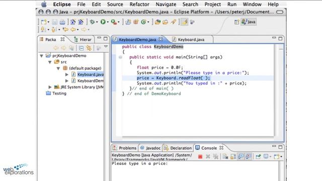 Using Class Methods Directly in a Java Program смотреть онлайн
