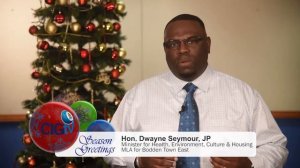 Christmas Message Hon  Dwayne Seymour, JP, MLA