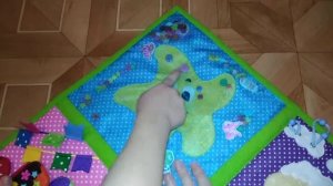 Развивающий коврик своими руками №1 для Киры