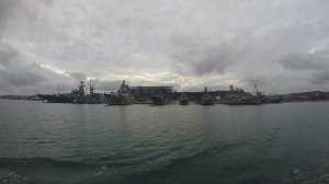Корабли 30-й дивизии Черноморского флота, 43-й дивизии и 14-й бригады Северного флота в Севастополе