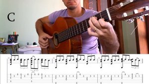 Fingerstyle Tutorial: The Last of The Mohicans | GUITAR TAB