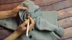 Простой конверт для малыша спицами. Экспресс мастер-класс.