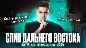 СЛИВ ДАЛЬНЕГО ВОСТОКА. ОГЭ по БИОЛОГИИ 2024 | Федор Агеев