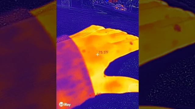 can you see the rain now??? ?️ ☔ doogee s98 pro thermal camera