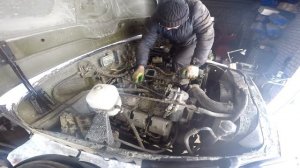 Урал 4320,начало подготовки к зиме